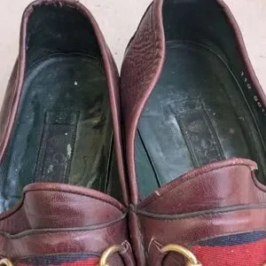 Vintage Gucci Horsebit Loafers Burgundy Red Men 11 $_12.JPG?set_id=880000500F main image 4